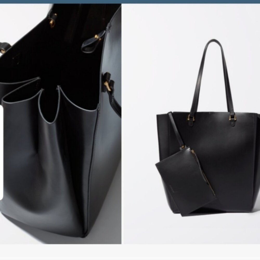 AUXILIARY Eckhout Vachetta Leather Tote Bag